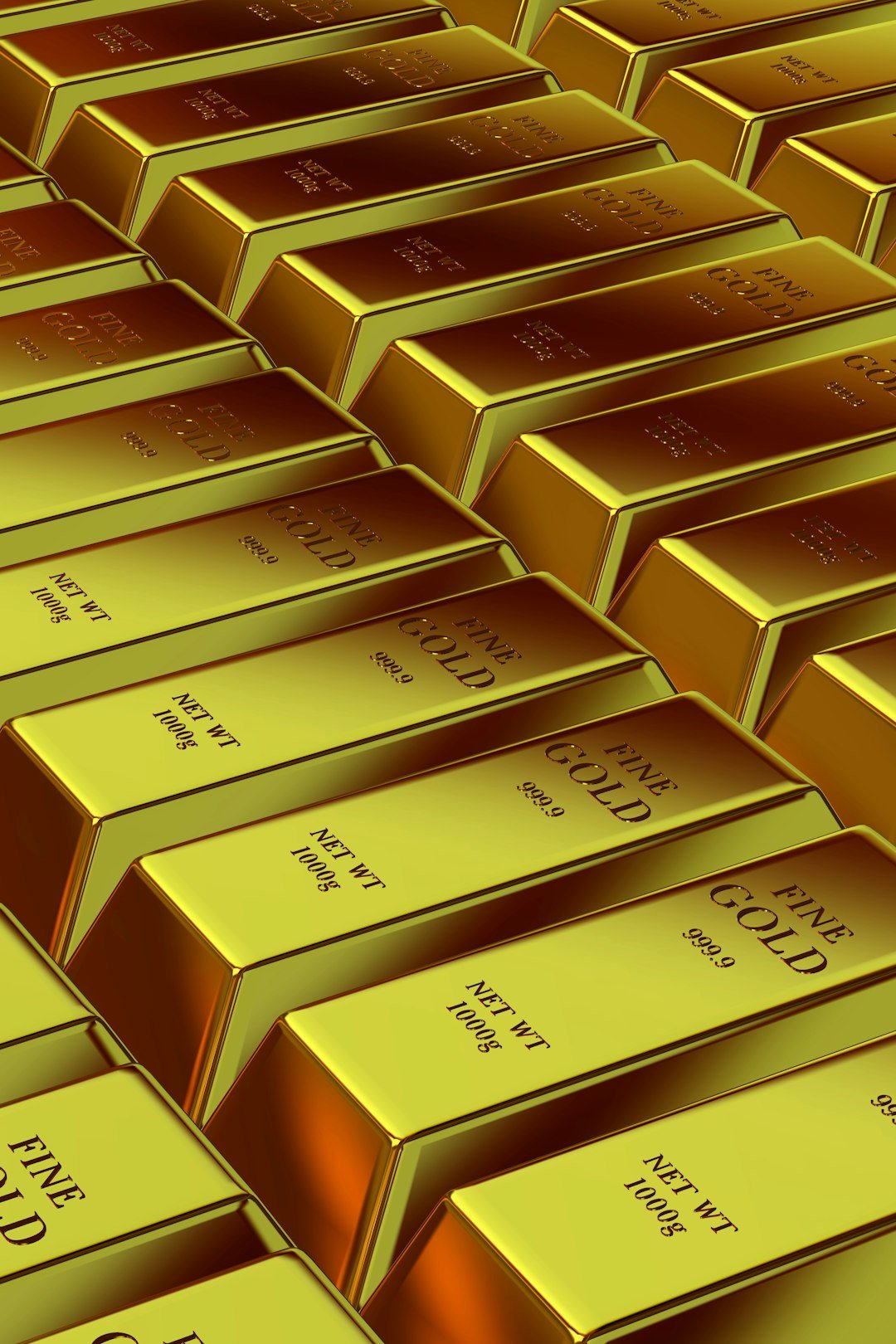 Bank Bullions, Precious Metals, Golden Bars, Elite Background, Business